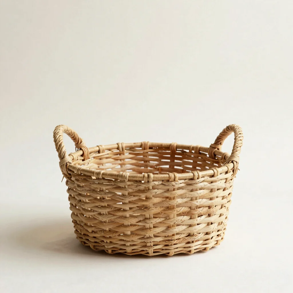 Woven Linen Basket